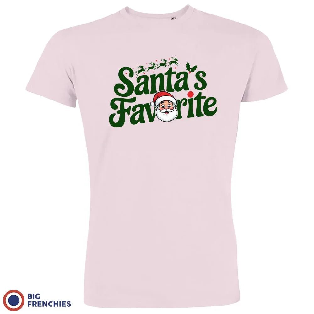 Santa's Favorite Christmas Men's Organic Cotton Tee - Create Marketplace