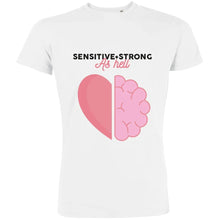 Sensitive+Strong As Hell Men's Organic Tee - Create Marketplace