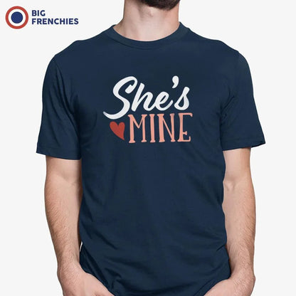 She Is Mine Men's Organic Cotton Tee - Create Marketplace