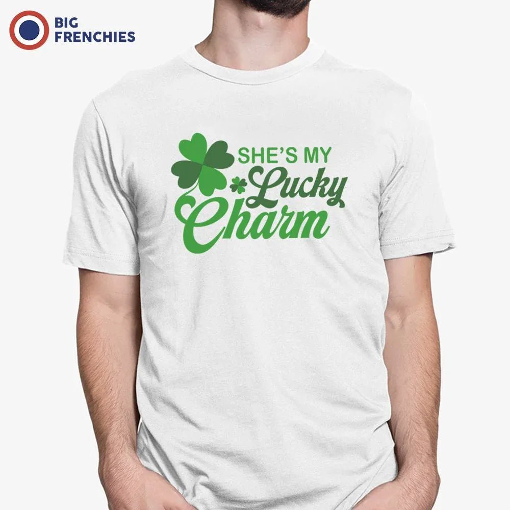 She Is My Lucky Charm Men's Organic Cotton Tee - Create Marketplace