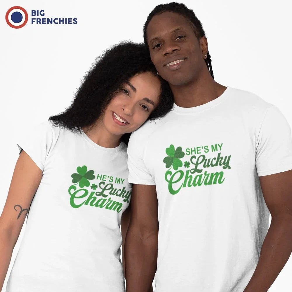 She Is My Lucky Charm Men's Organic Cotton Tee - Create Marketplace