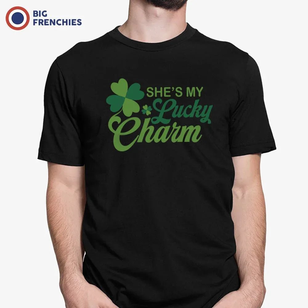 She Is My Lucky Charm Men's Organic Cotton Tee - Create Marketplace