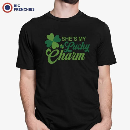 She Is My Lucky Charm Men's Organic Cotton Tee - Create Marketplace