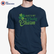 She Is My Lucky Charm Men's Organic Cotton Tee - Create Marketplace