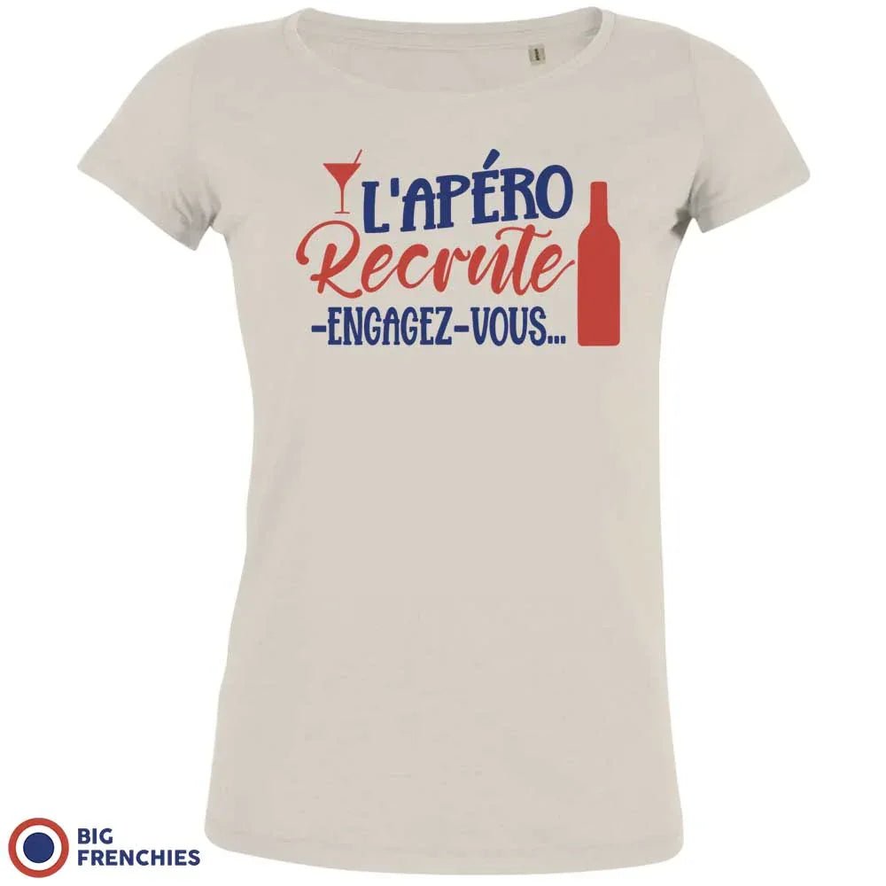 Si Tu Veux T'amuser Vin Chez Moi Women's Organic Cotton Tee - Create Marketplace