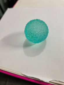 Small teal textured ball squishy - Create Marketplace