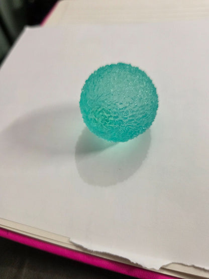 Small teal textured ball squishy - Create Marketplace