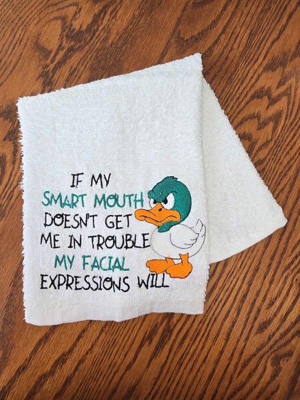 Smart mouth hand towel - Create Marketplace