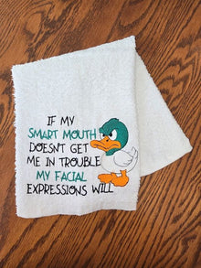 Smart mouth hand towel - Create Marketplace