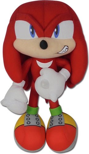 Sonic the Hedgehog Knuckles Grin 10" Plush - Create Marketplace