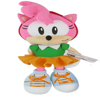 Sonic the Hedgehog: Shy Amy 11" Plush - Create Marketplace