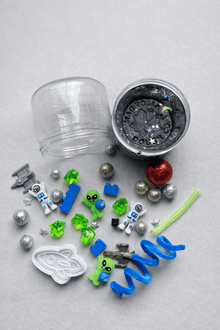 Space Sensory Play Dough Jar - Create Marketplace