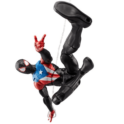 Spider-Man Marvel Legends Series GameVerse Miles Morales Boricua Suit 6-Inch Action Figure - Create Marketplace