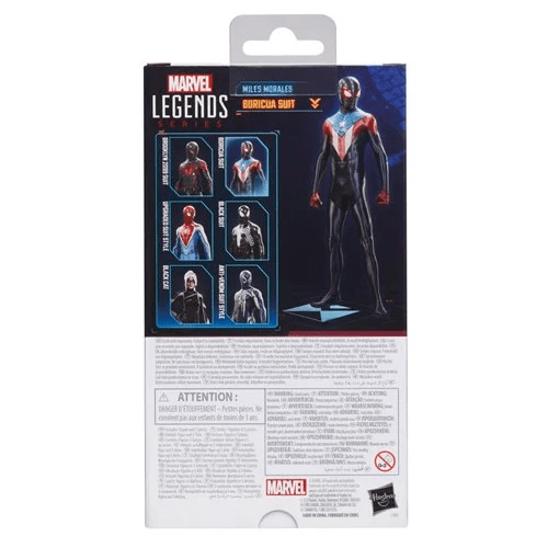 Spider-Man Marvel Legends Series GameVerse Miles Morales Boricua Suit 6-Inch Action Figure - Create Marketplace