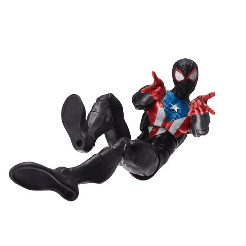 Spider-Man Marvel Legends Series GameVerse Miles Morales Boricua Suit 6-Inch Action Figure - Create Marketplace