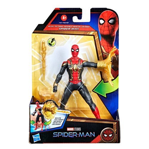 Spider-Man: No Way Home 6" Deluxe Web Spin Spider-Man Action Figure - Create Marketplace