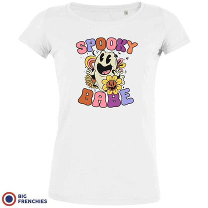 Spooky Babe Women's Organic Cotton Tee - Create Marketplace