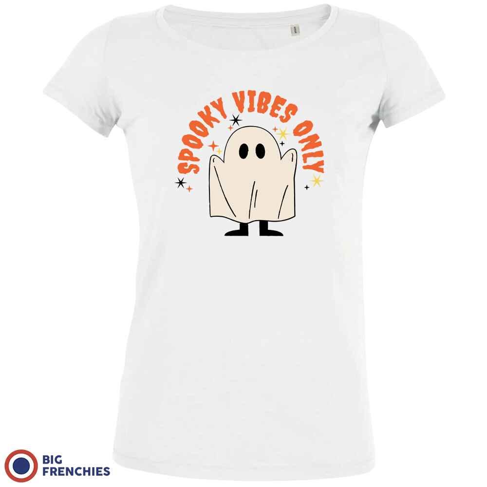 Spooky Vibes Only Halloween Women's Organic Cotton Tee - Create Marketplace