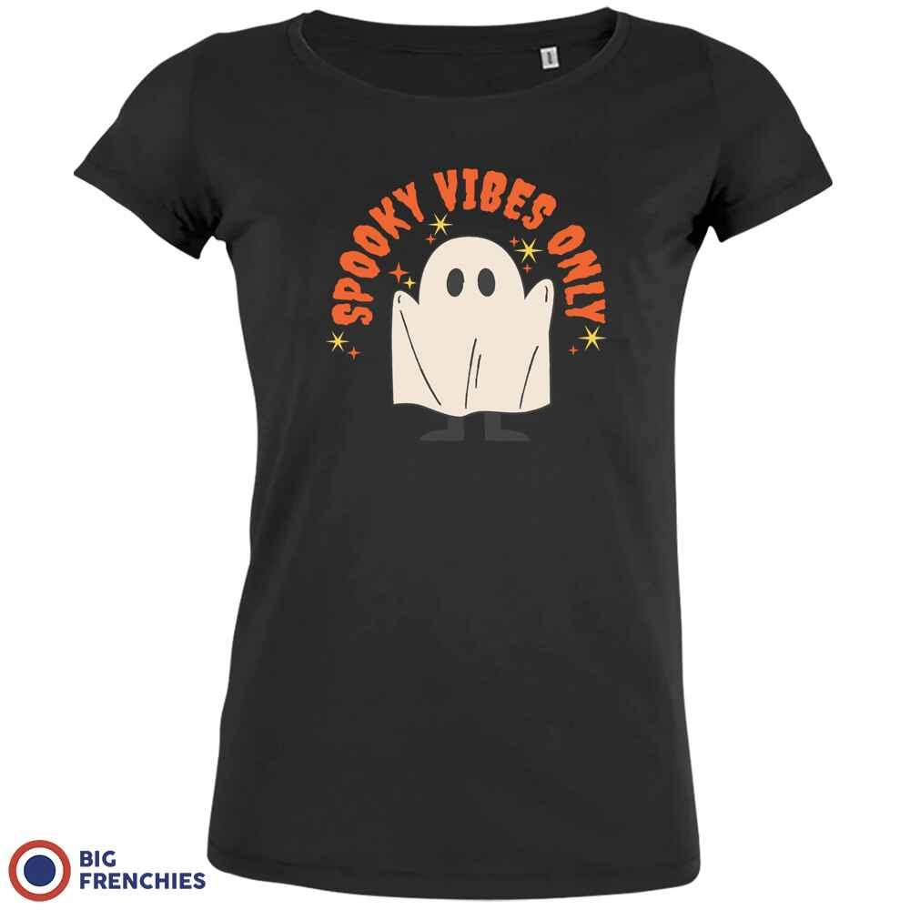 Spooky Vibes Only Halloween Women's Organic Cotton Tee - Create Marketplace