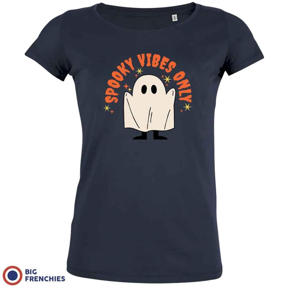 Spooky Vibes Only Halloween Women's Organic Cotton Tee - Create Marketplace