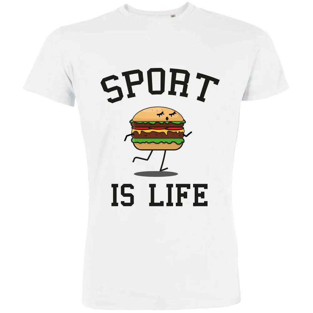 Sport Is Life Men's Organic Tee - Create Marketplace