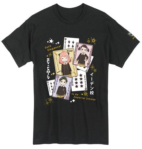 Spy X Family Eden's Students Cards T-Shirt - Create Marketplace