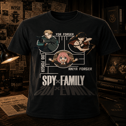 Spy X Family Teaser Art T-Shirt - Create Marketplace