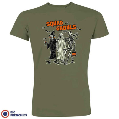 Squad Ghouls Halloween Men's Organic Cotton Tee - Create Marketplace