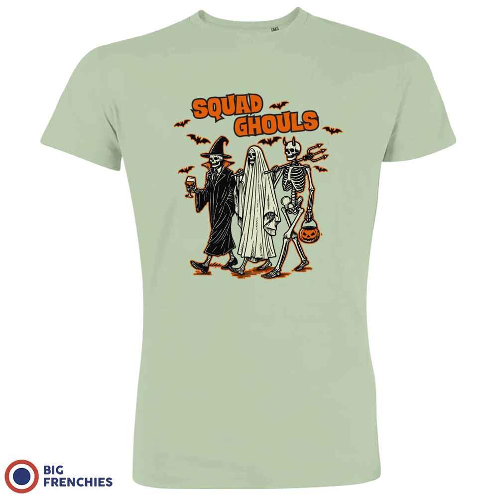 Squad Ghouls Halloween Men's Organic Cotton Tee - Create Marketplace
