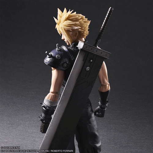 Square Enix Final Fantasy VII Rebirth Cloud Strife Play Arts Kai Action Figure - Create Marketplace