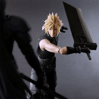 Square Enix Final Fantasy VII Rebirth Cloud Strife Play Arts Kai Action Figure - Create Marketplace