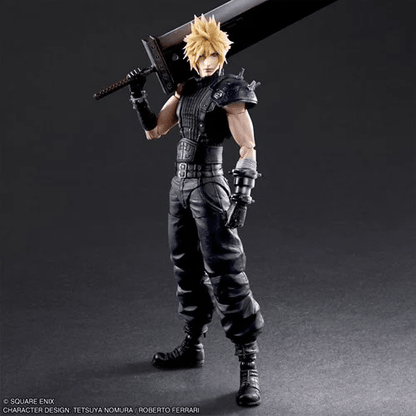 Square Enix Final Fantasy VII Rebirth Cloud Strife Play Arts Kai Action Figure - Create Marketplace