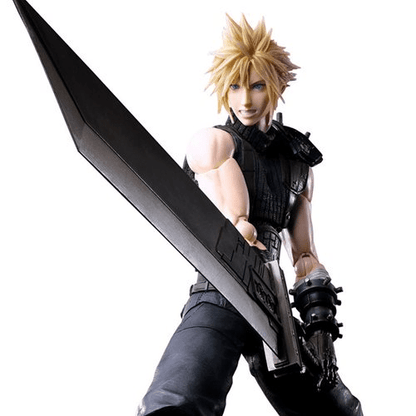 Square Enix Final Fantasy VII Rebirth Cloud Strife Play Arts Kai Action Figure - Create Marketplace