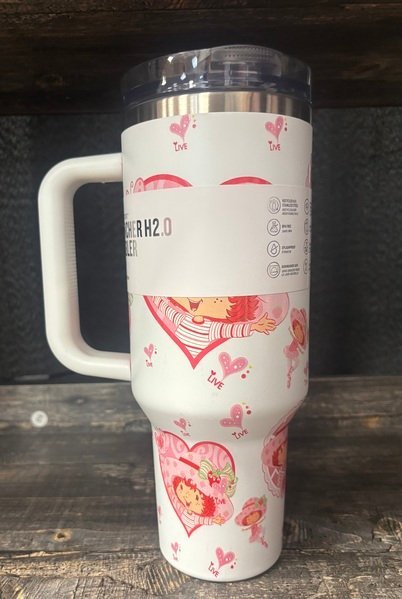 Stanley Strawberry Shortcake tumbler - Create Marketplace