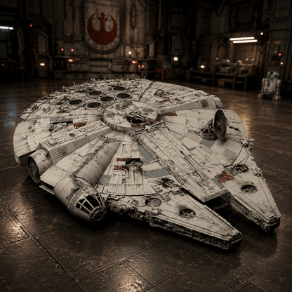Star Wars: A New Hope Millennium Falcon Perfect Grade 1:72 Scale Model Kit - Create Marketplace