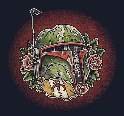 Star Wars Boba Fett Helmet T-Shirt - Create Marketplace