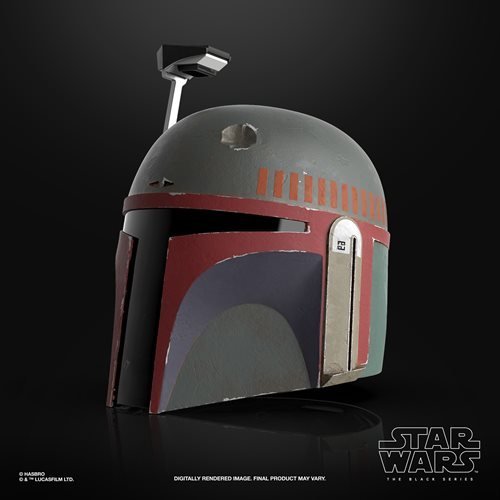 Star Wars The Black Series: Boba Fett (Re-Armored) Premium Electronic Helmet Prop Replica - Create Marketplace