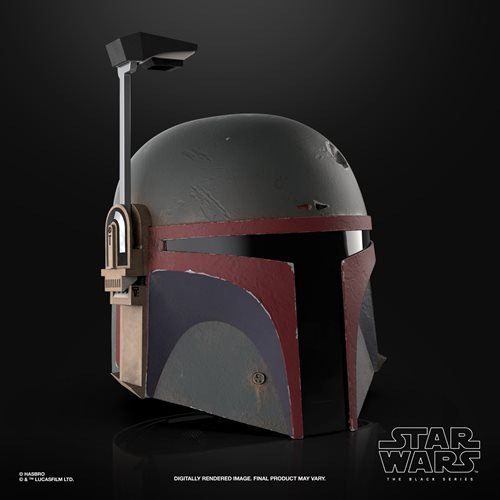 Star Wars The Black Series: Boba Fett (Re-Armored) Premium Electronic Helmet Prop Replica - Create Marketplace