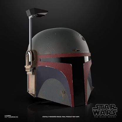 Star Wars The Black Series: Boba Fett (Re-Armored) Premium Electronic Helmet Prop Replica - Create Marketplace