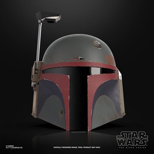Star Wars The Black Series: Boba Fett (Re-Armored) Premium Electronic Helmet Prop Replica - Create Marketplace