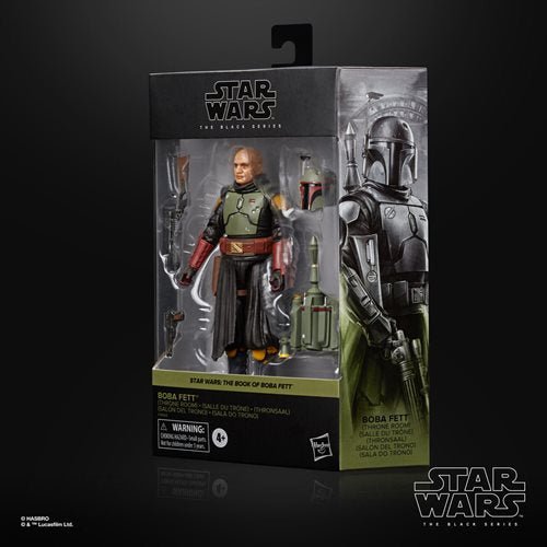 Star Wars: The Black Series - Boba Fett (Throne Room) Deluxe 6" Action Figure - Create Marketplace