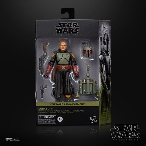 Star Wars: The Black Series - Boba Fett (Throne Room) Deluxe 6" Action Figure - Create Marketplace