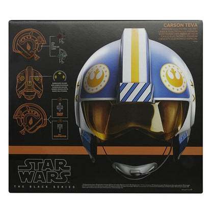 Star Wars The Black Series Carson Teva Premium Electronic Helmet Prop Replica - Create Marketplace