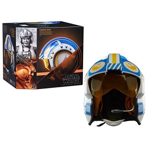Star Wars The Black Series Carson Teva Premium Electronic Helmet Prop Replica - Create Marketplace