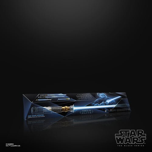 Star Wars The Black Series Elite Obi-Wan Kenobi Force FX Lightsaber Prop Replica - Create Marketplace
