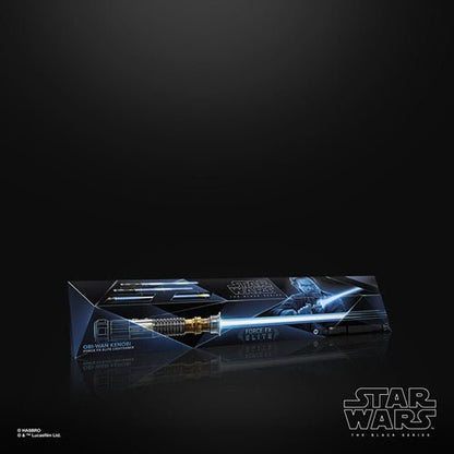 Star Wars The Black Series Elite Obi-Wan Kenobi Force FX Lightsaber Prop Replica - Create Marketplace