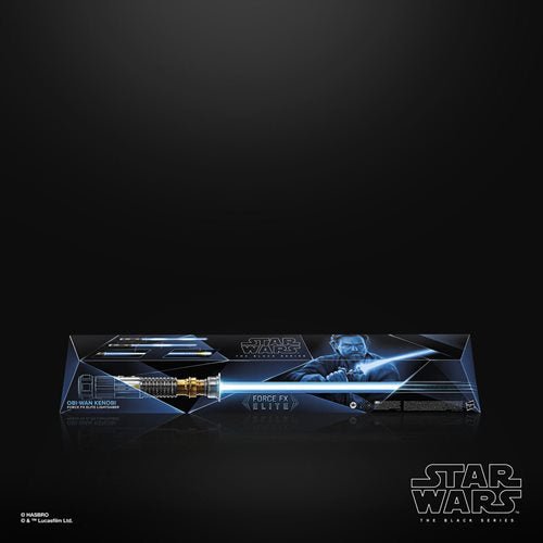 Star Wars The Black Series Elite Obi-Wan Kenobi Force FX Lightsaber Prop Replica - Create Marketplace