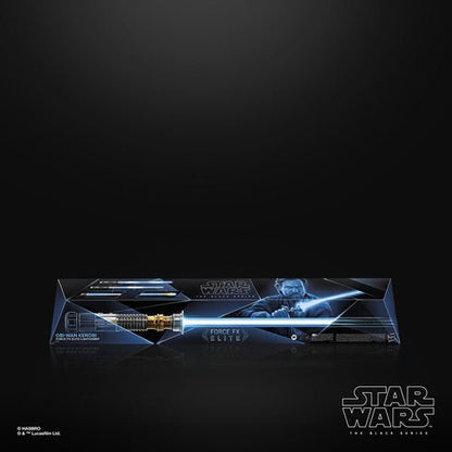 Star Wars The Black Series Elite Obi-Wan Kenobi Force FX Lightsaber Prop Replica - Create Marketplace