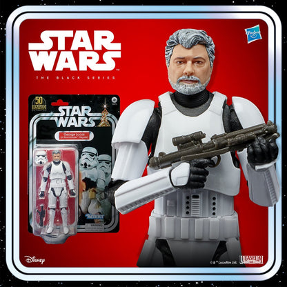 Star Wars The Black Series: George Lucas (in Stormtrooper Disguise) 6" Action Figure - Create Marketplace