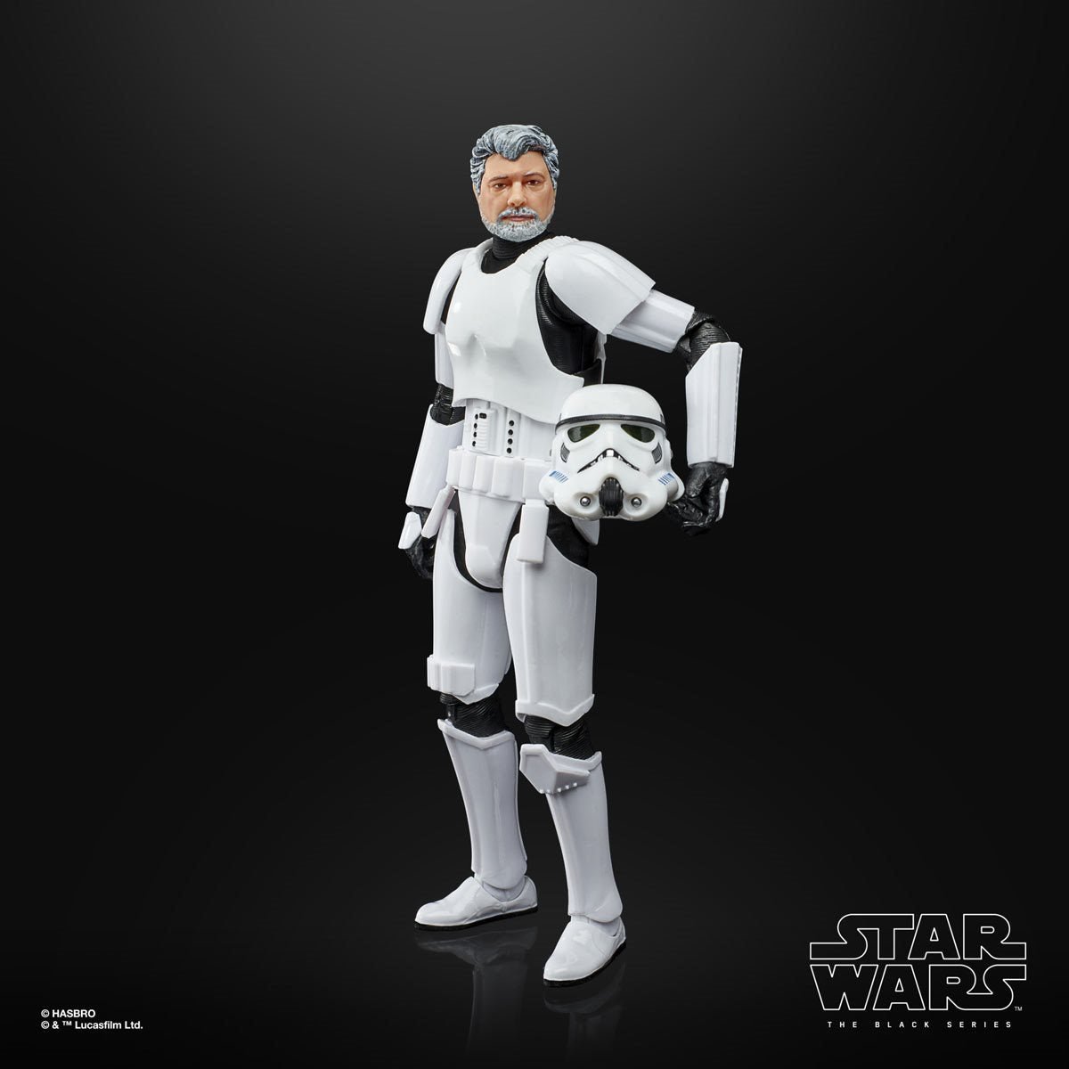 Star Wars The Black Series: George Lucas (in Stormtrooper Disguise) 6" Action Figure - Create Marketplace